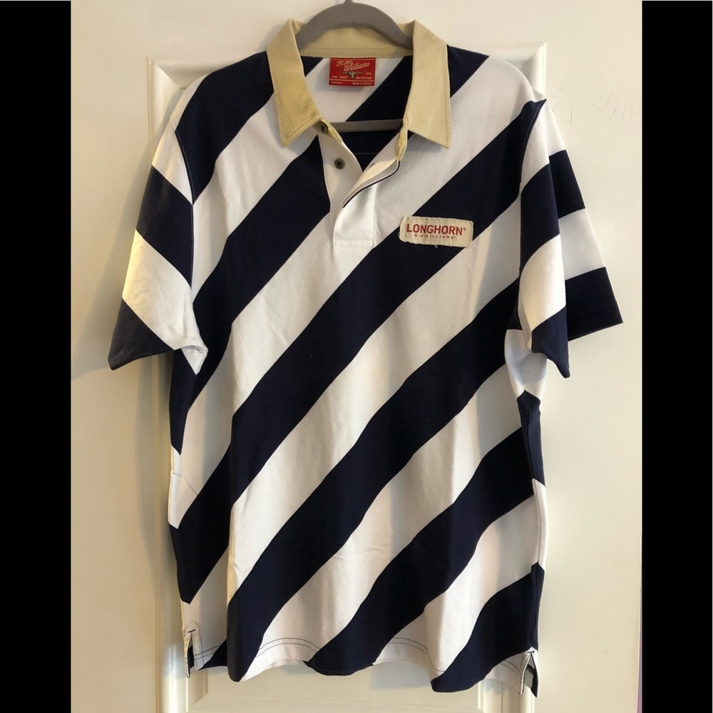 RW Williams Texas Longhorns Rugby Shirt
